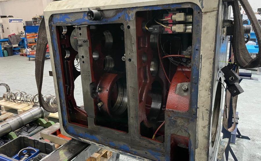 Reparación cabezal mandrinadora TOS