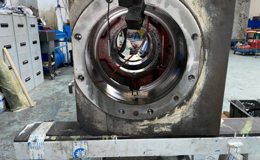 Reparación cabezal mandrinadora TOS