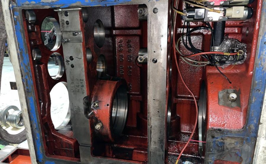 Reparación cabezal mandrinadora TOS