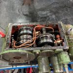 Reparación de caja de embragues mandrinadora SKODA