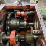 Reparación de caja de embragues mandrinadora SKODA